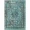 Homeroots 10' X 14' Teal Blue And Turquoise Medallion Washable Indoor Outdoor Area Rug 616081 - alternate 8