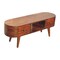 Homeroots 39in Brown Solid Wood Enclosed and Open Storage TV Stand 727852 - alternate 9