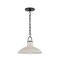 Hudson Valley Lighting Pottersville 12.5 in. Pendant Distressed Bronze/Ceramic Ivory Crackle 1914-DB/CIC - alternate 7