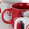 Coca-Cola Classic 4 Piece Large 21 Ounce Stoneware Mug Set in Red and White 126933.01 - alternate 9
