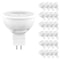 Luxrite MR16 LED Bulbs Dimmable, 50W Halogen Equivalent, 3500K Natural White, 6.5 Watt, 500, 24PK LR21408 - alternate 1