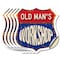 Signmission Old Man's Workshop, 4 inch X 4 inch, Vinyl Decal, 5PK SHI-D-5PACK-4-489-OLD MAN - alternate 1