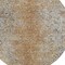 Homeroots 8' Terra Cotta Silver And Charcoal Round Oriental Washable Indoor Outdoor Area Rug 588848 - alternate 6