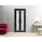 Sartodoors Sliding Closet Bi-fold Doors Planum 2112 Black Solid Core Modern Interior PLANUM2112BF-BLK-56 x 84 (2* 28x84) - alternate 4