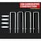 Mytee Products 18in Square 5/8in-11 U-Bolt Kit with Tie Bars, Hex Nuts & Lock Washers UBSB-18 - alternate 5