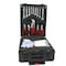 Edendirect Black Hand Tool Box with 4 layers of Toolset and wheels IR-W110290122 - alternate 9