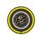 Holland Bar Stool University of Colorado 15 Double Neon Wall Clock Clk15BK - alternate 1