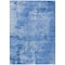 Homeroots 10' X 14' Navy Blue And Ivory Abstract Washable Indoor Outdoor Area Rug 602730 - alternate 7