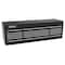 Proto 550 Series Top Chest, 15 Drawer, Black, Steel, 88 in W x 27 in D x 27-1/4 in H J558827B-15BK - alternate 1