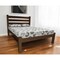 Homeroots Brown Solid Wood Full Bed Frame 546746 - alternate 1