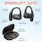 Delton Open-Ear Bluetooth Earbuds/Headphone with Charging Case, Black DHBO104 O104 - alternate 9