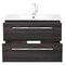 Cutler Silhouette Collection 30 in Wall Mount Bathroom Vanity - 2 Drawers With Top, Zambukka FV-ZAMBUKKA30 - alternate 5