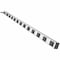 Tripp Lite Outlet Strip, Rack Mounted, 12 5-15R, 5-15P, 15 ft., Black/Silver PS3612 - alternate 1
