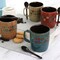 Mr. Coffee Cafe Americano 8 Piece 13oz Ceramic Cup and Spoon Set in Assorted Colors 750117476M - alternate 6