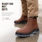 Handpoint Composite Toe 6 in Slip On Waterproof Slip Resistant Anti-Static Mens Work Boots, 6.5 CRZ822D-6.5 - alternate 5