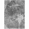 Homeroots 3' X 5' Gray Charcoal And Silver Abstract Washable Indoor Outdoor Area Rug 582950 - alternate 8