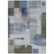 Homeroots 3' X 5' Blue Gray And Charcoal Abstract Washable Indoor Outdoor Area Rug 604372 - alternate 8