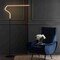 Jonathan Y Julian 65.25" Integrated LED Metal Floor Lamp, Black JYL7020B - alternate 9