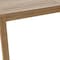 Homeroots 47" Natural Solid Wood Outdoor Coffee Table 554929 - alternate 5