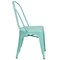 Flash Furniture Mint Green Metal Indoor-Outdoor Stackable Chair, PK4 4-ET-3534-MINT-GG - alternate 10