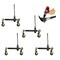 Mytee Products 3/8 in - 1/2 in Torque Drive Load Binder with Heavy-Duty Grab Hooks 9,200 lbs WLL, 4PK CBRS-SB-38x4 - alternate 1