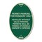 Signmission Parking Permit Sign Permit Parking for Reside, 12 In X 18 In Architectural, Heavy Gauge Aluminum A-OV-G-1218-23399 - alternate 1