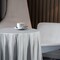 Smarty Had A Party 84 Silver Round Disposable Plastic Tablecloths 96 Tablecloths, 96PK 823270-SV-CASE - alternate 7