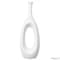 Uniquewise 44-Inch Frosted White Fiberglass Tall Floor Vase - Decorative Vase for Modern Home Decor QI004677.L - alternate 10