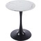 Leisuremod Bristol Round MDF Dining Table - Pedestal Base Kitchen Table, Modern Style BTBL-B27MWT - alternate 1