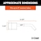 Curt Trailer Hitch Lock, 5/8 in Dia Pin, 6-3/4 in OAL, Carbon Steel, Chrome-Plated 23021 - alternate 5
