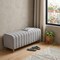 Homeroots 48in Gray and Gold Upholstered Bench 668854 - alternate 6