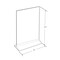 Azar Displays Top Load Sign Holder 8.5" x 11", Flexible Plastic, 3PK 142430-3PK - alternate 4