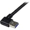 Startech.Com 1m Black USB 3 Cable Right Angle A to B USB3SAB1MRA - alternate 3