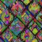 Homeroots 9' X 12' Black Yellow And Green Geometric Washable Indoor Outdoor Area Rug 609128 - alternate 8