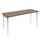 Regency Kahlo Training Seminar Table, 66 in W, 24 in L, Noble Oak MTPL6624NOCM - alternate 1