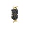 Leviton PlugsandReceptacles, 15A, 125VAC, Blk, Nylon 5262-E - alternate 1