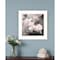 Homeroots Noir Roses 1 White Framed Print Wall Art 407554 - alternate 5