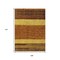 Homeroots 9' X 12' Terra Cotta Gold And Brown Abstract Washable Indoor Outdoor Area Rug 615306 - alternate 8