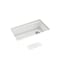 Kohler Billings 32-1/2 undermount single-bowl kitchen sink Matte White 33710-CM6 - alternate 2