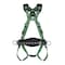 Msa Safety V-Form Construction Harness, Standard, Back & Hip D-Ring, Tongue Buckle Leg Straps, Shoulder Padding 10197364 - alternate 1