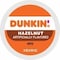 Dunkin K-Cup Hazelnut Coffee, Compatible with Keurig Brewer, Medium, K-Cup, Hazelnut, 4PK 5000363273 - alternate 2