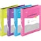 Enday Three-Ring View Binder, O-Ring, Assorted Colors, 1 Inch, 4PK END-1613-4 - alternate 1