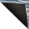 Homeroots 9' X 12' Navy Blue Denim Blue And Ivory Faux Bois Washable Indoor Outdoor Area Rug 614495 - alternate 5