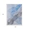 Homeroots 10' X 14' Sky Blue And Gray Abstract Washable Indoor Outdoor Area Rug 631850 - alternate 9
