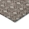 Homeroots 3' X 5' Chocolate And Beige Geometric Washable Indoor Outdoor Area Rug 595721 - alternate 6