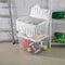 Sterilite 48 Qt. Clear Hinged Lid Storage Tote 19148006 - alternate 10