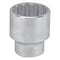 Vulcan Drive Socket, 1-9/16 in Socket, 3/4 in Drive, 12-Point, Chrome Vanadium Steel, Chrome MT-SS6050 - alternate 1