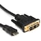 Rocstor 3 FT MINI HDMI TO DVI-D CBL M/ Y10C246-B1 - alternate 5