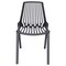 Leisuremod Acken Plastic Dining Side Chair, Black ACK18BL - alternate 8
