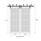 Sartodoors Sliding Closet Barn Bypass Doors 48 x 80 inches, BASIC 3001 Caramel Oak, Modern 6.6ft Rails Hardwa BASIC3001BBB-NATUR-48 - alternate 5